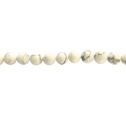 pierre naturelle howlite pour bracelet sur mesure